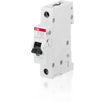 ABB S201M-C10 johdonsuojakatkaisija, 1-napainen, C-käyrä, 10 A, 10 kA, 230/400 V AC 2CDS271001R0104