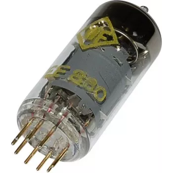 Siemens EF 800 = EF 860 elektroniputki, noval-kanta, pentodi, 6,3 V hehkulanka, 1 kpl