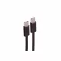 SHIVERPEAKS USB-C–USB-C-latauskaapeli, USB 2.0, 60W, 0,5 m, punottu tekstiili, musta (BS14-21015)