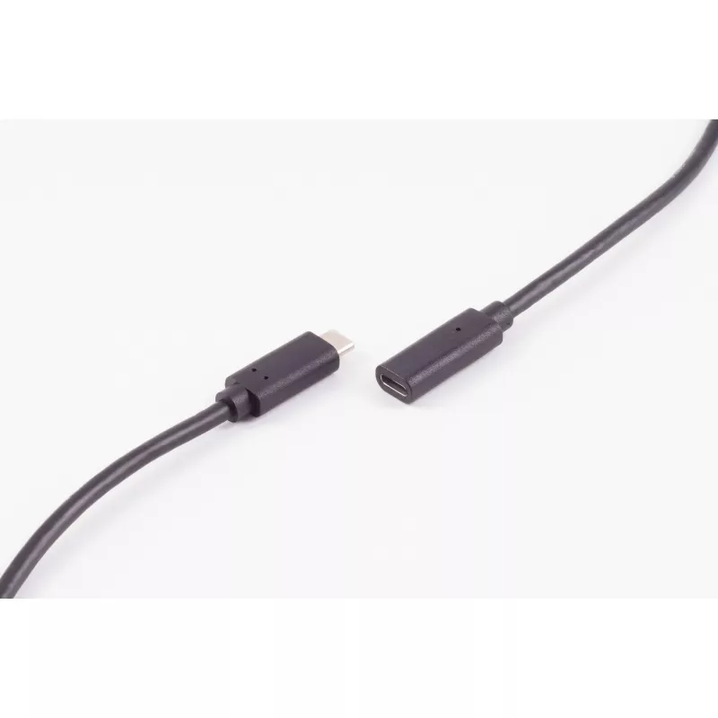 ShiverPeaks BS13-44025 USB 3.2 Gen 2 USB-C-jatkokaapeli 1 m musta
