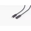 ShiverPeaks BS13-44025 USB 3.2 Gen 2 USB-C-jatkokaapeli 1 m musta
