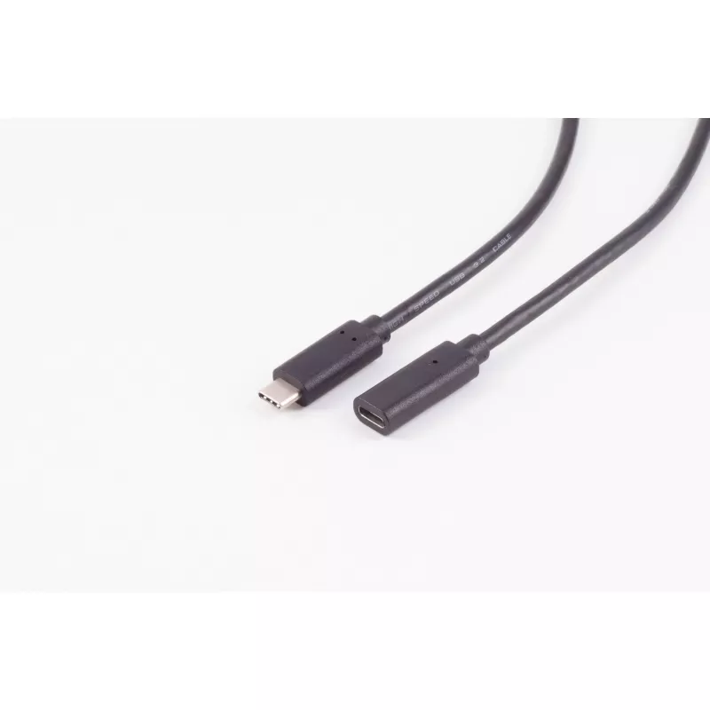 ShiverPeaks BS13-44025 USB 3.2 Gen 2 USB-C-jatkokaapeli 1 m musta