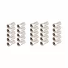 SHIVERPEAKS BASIC-S F-pistoke 7,2 mm tiivisterenkaalla ja suurella mutterilla, 25 kpl:n pakkaus BS85010-R-SET25