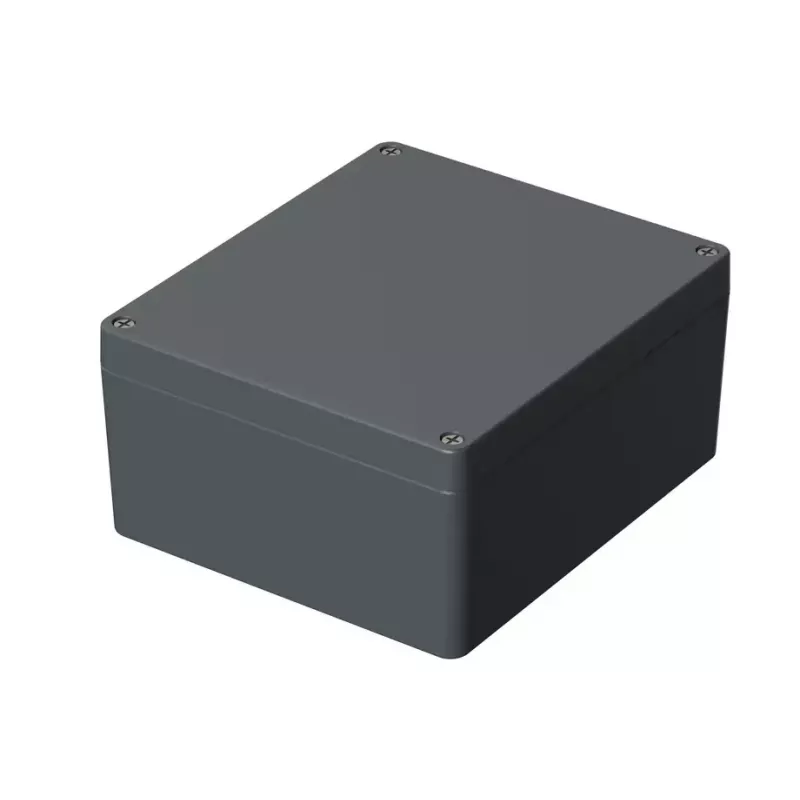 BOPLA 01140000.MT1 A 140 yleiskotelo, alumiini, 200 x 230 x 111 mm, hopeanharmaa (RAL 7001)