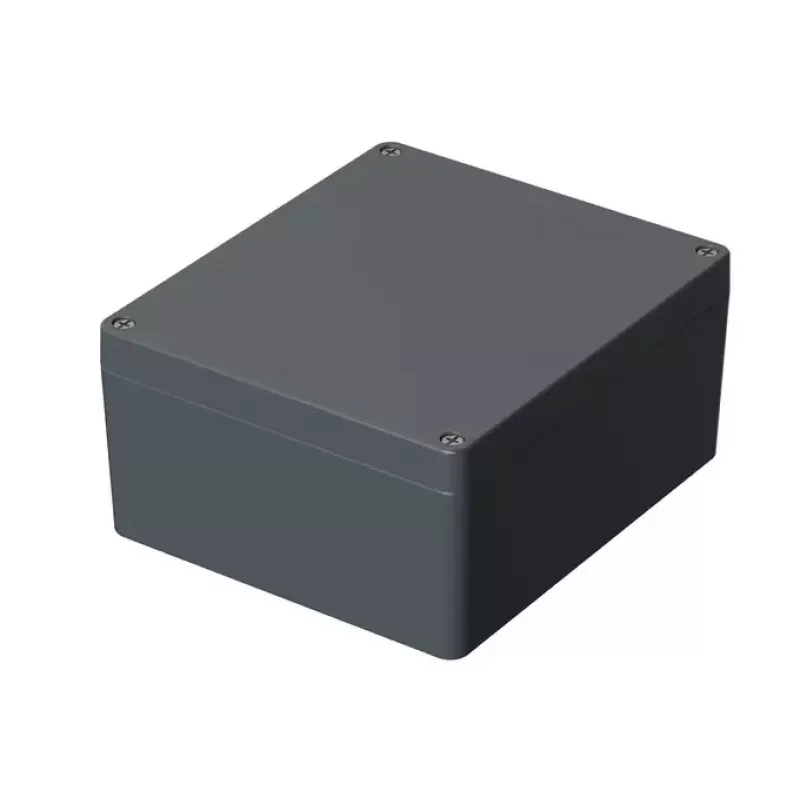 BOPLA 01140000.MT1 A 140 yleiskotelo, alumiini, 200 x 230 x 111 mm, hopeanharmaa (RAL 7001)