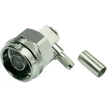 Telegärtner N-pistoke kulma puristus RG-223/U:lle, RG-142 B/U:lle (J01020A0036)