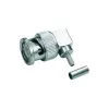 Telegärtner BNC-kulmapistoke crimp 50 ohm RG 316/U, RG 174 A/U, RG 188 A/U (J01000A0010)