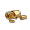 Telegärtner SMA-kulmapistoke crimp RG-316, kulta, 5 kpl:n pakkaus (J01150A0071)