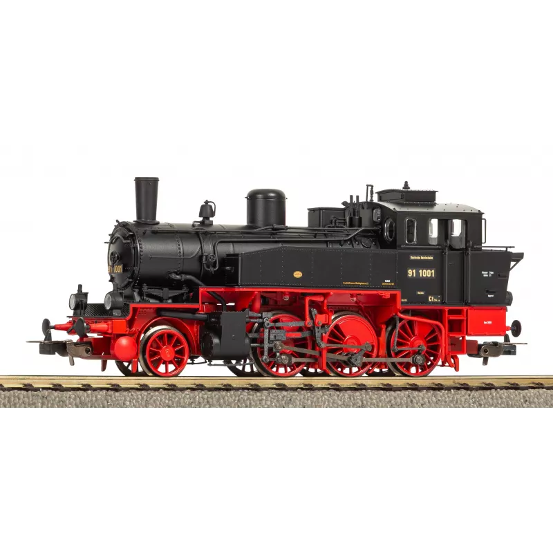 PIKO 50743 H0 höyryveturi BR 91 DRG aikakausi II
