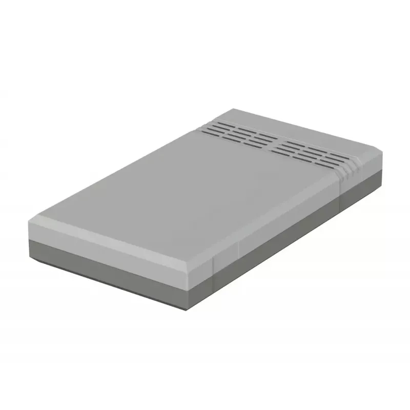 BOPLA EG 2030 L pöytäkotelo 200 x 112 x 30 mm polystyreeni vaaleanharmaa RAL 7035 32203012