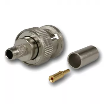 Telegärtner BNC pistoke crimp-liitin 75 ohm RG59/RG62/RG179/RG187/RG316 J01002A0030