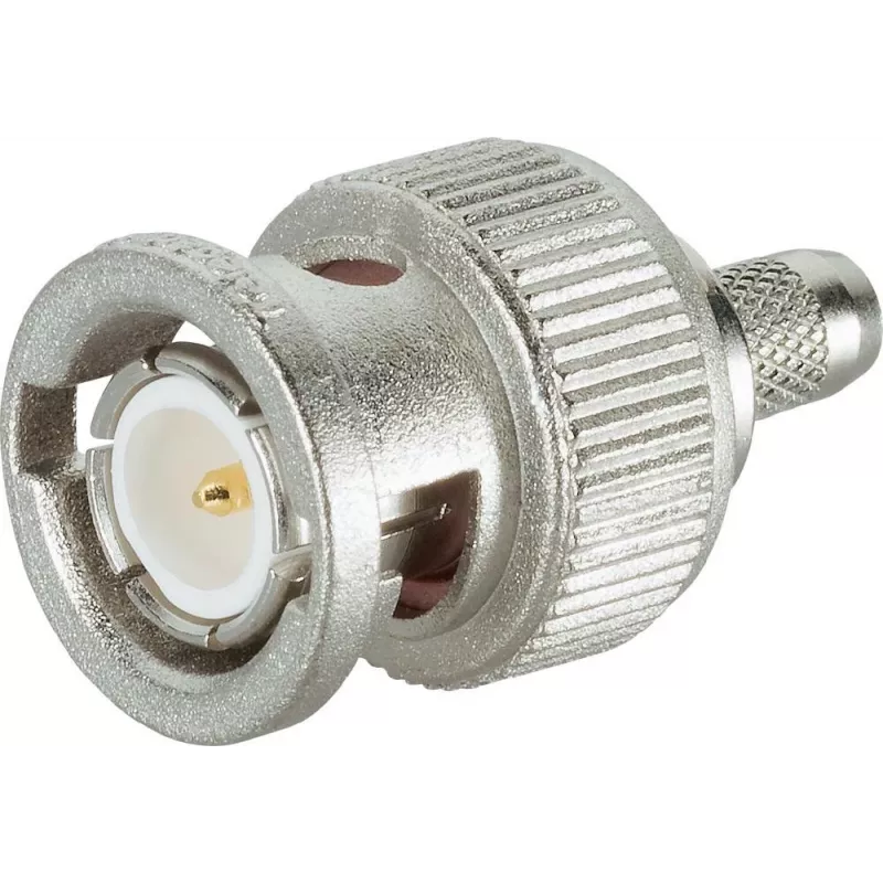 Telegärtner BNC-puristekaapeliliitin G07/G29, 50 ohmia, Professional, RG-316/U, 5 kpl (J01000A0042)