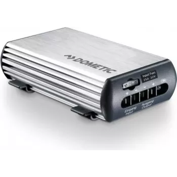Dometic PerfectCharge DCDC 24 virtalähde ja jännitemuunnin sisäkäyttöön hopea (9600000040)