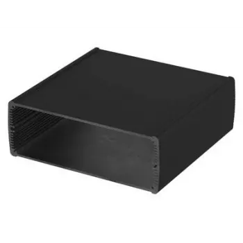 Bopla yleiskotelo 200 x 210 x 74 mm alumiini musta ABP 2070-200 84207200.MT1