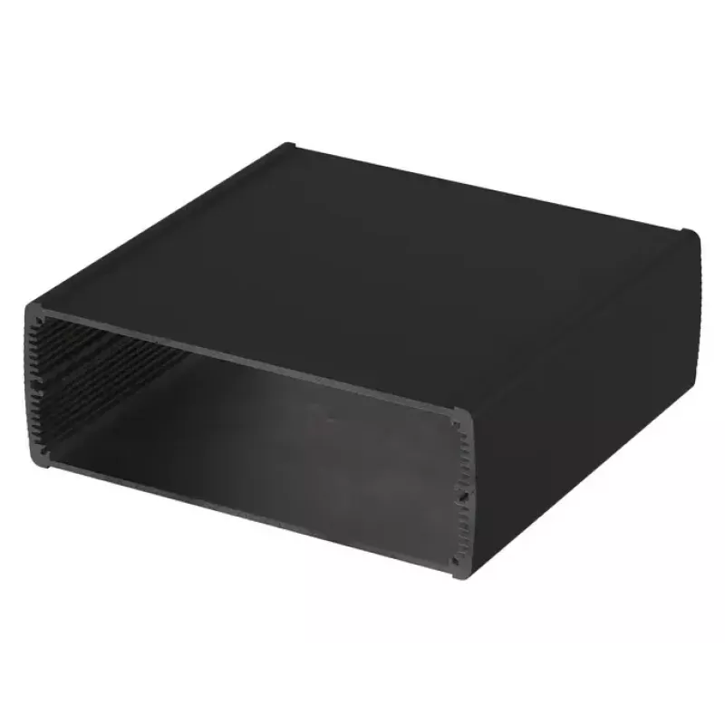 Bopla yleiskotelo 200 x 210 x 74 mm alumiini musta ABP 2070-200 84207200.MT1