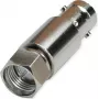 Telegärtner J01008A0031 koaksiaalisovitin, BNC-naaras – F-uros