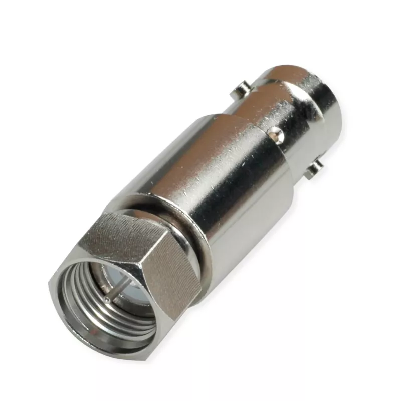 Telegärtner J01008A0031 koaksiaalisovitin, BNC-naaras – F-uros