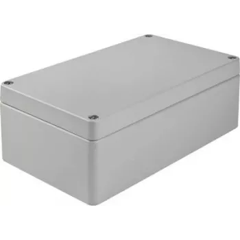 Bopla yleiskotelo 280 x 180 x 101 alumiini hopeanharmaa (RAL 7001) A 131 01131000.H