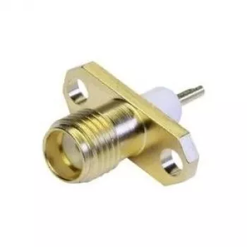 Telegärtner SMA-kojerasia laipalla Z28, kulta (vakio) - 5 kpl (J01151A0631)