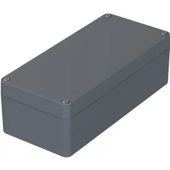 Bopla yleiskotelo 175 x 80 x 57 polyamidi hopeanharmaa (RAL 7001) PK 115 38115000