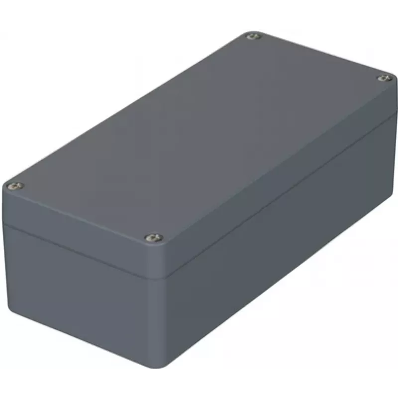 Bopla yleiskotelo 175 x 80 x 57 polyamidi hopeanharmaa (RAL 7001) PK 115 38115000