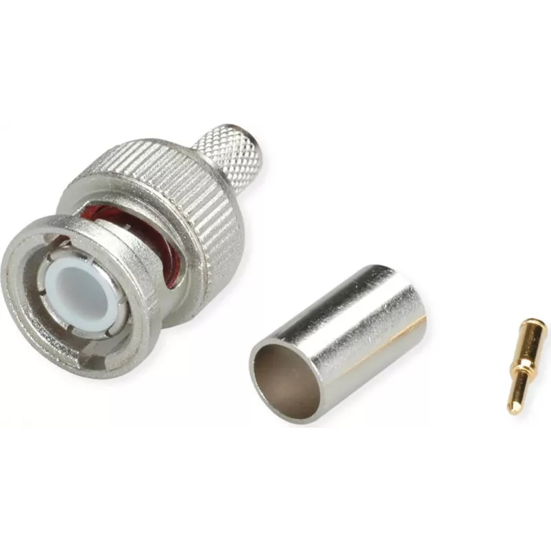 Telegärtner BNC puristuspistoke Professional, 50 ohm, LMR-240, 5 kpl:n pakkaus