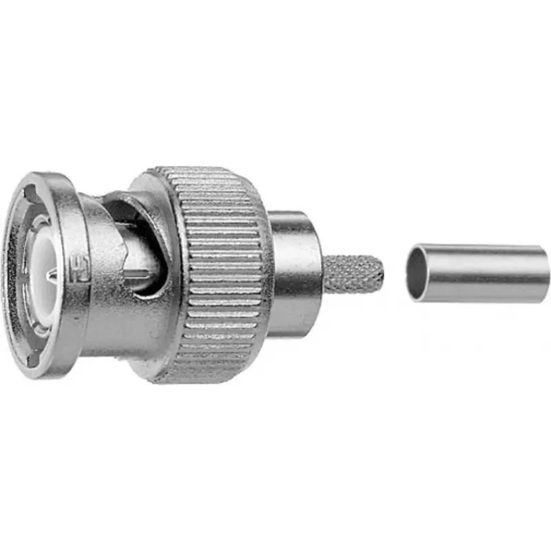 Telegärtner BNC puristuspistoke Professional, 50 ohm, LMR-240, 5 kpl:n pakkaus
