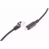 SHIVERPEAKS USB-C - RJ45 Gigabit Ethernet -adapterikaapeli, alumiini, musta, 1 m (BS14-51025)