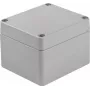 BOPLA yleiskotelo alumiini hopeanharmaa (RAL 7001) 75 x 80 x 57 A 105 01105000.MT1