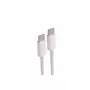 SHIVERPEAKS USB-C-latauskaapeli, USB 2.0, 60W, valkoinen, punottu tekstiili, 0,5 m (BS14-21016)