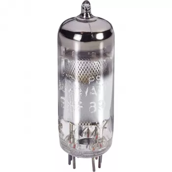 SIEMENS EBF 89 = 6 DC 8 duodiodi-variable-mu-pentodi tyhjiöputki, noval-kanta, 9 nastaa