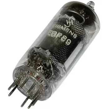 SIEMENS EBF 89 = 6 DC 8 duodiodi-variable-mu-pentodi tyhjiöputki, noval-kanta, 9 nastaa
