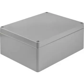 Bopla yleiskotelo 400 x 310 x 110 mm alumiini hopeanharmaa (RAL 7001) A 175 1175000