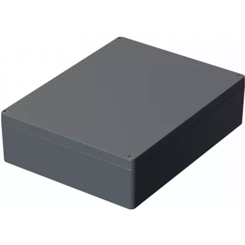 Bopla yleiskotelo 400 x 310 x 110 mm alumiini hopeanharmaa (RAL 7001) A 175 1175000
