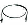 TELEGÄRTNER Cat6 U/UTP -verkkokaapeli, 3 m, musta L00002A0239