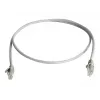 Telegärtner L00003A0204 Cat6 U/UTP RJ45 -verkkokaapeli, 2 m, harmaa