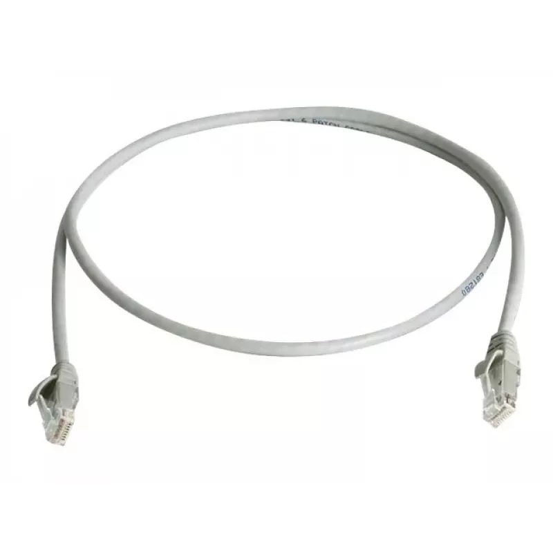 Telegärtner L00003A0204 Cat6 U/UTP RJ45 -verkkokaapeli, 2 m, harmaa