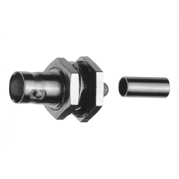 TELEGÄRTNER BNC-kojerasia, puristusliitäntä, 75 ohmia, RG-62 A/U, 5 kpl:n pakkaus (J01003A1260)