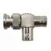 Telegärtner J01004A0616 BNC-sovitin, BNC-uros - 2x BNC-naaras