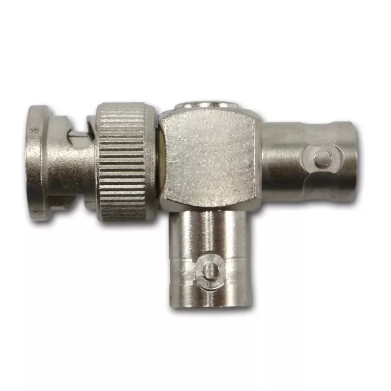 Telegärtner J01004A0616 BNC-sovitin, BNC-uros - 2x BNC-naaras
