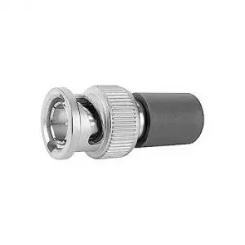 Telegärtner BNC 75 ohmin päätevastus, uros, 1 W, DC-1 GHz, nikkelöity messinki, J01006A0001