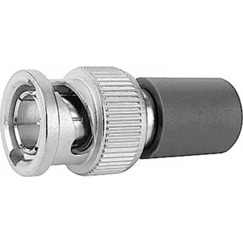 Telegärtner BNC 75 ohmin päätevastus, uros, 1 W, DC-1 GHz, nikkelöity messinki, J01006A0001
