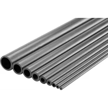 Reely hiilikuitinputki 8 mm x 1000 mm (sisähalkaisija 6 mm)
