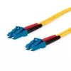 Telegärtner LC–LC Single-Mode OS2 duplex -verkkokaapeli, 3 m, keltainen L00872A0002