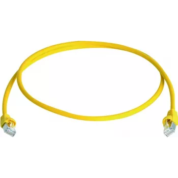 Telegärtner 100028074 Cat6a S/FTP -verkkokaapeli, 5,5 m, keltainen
