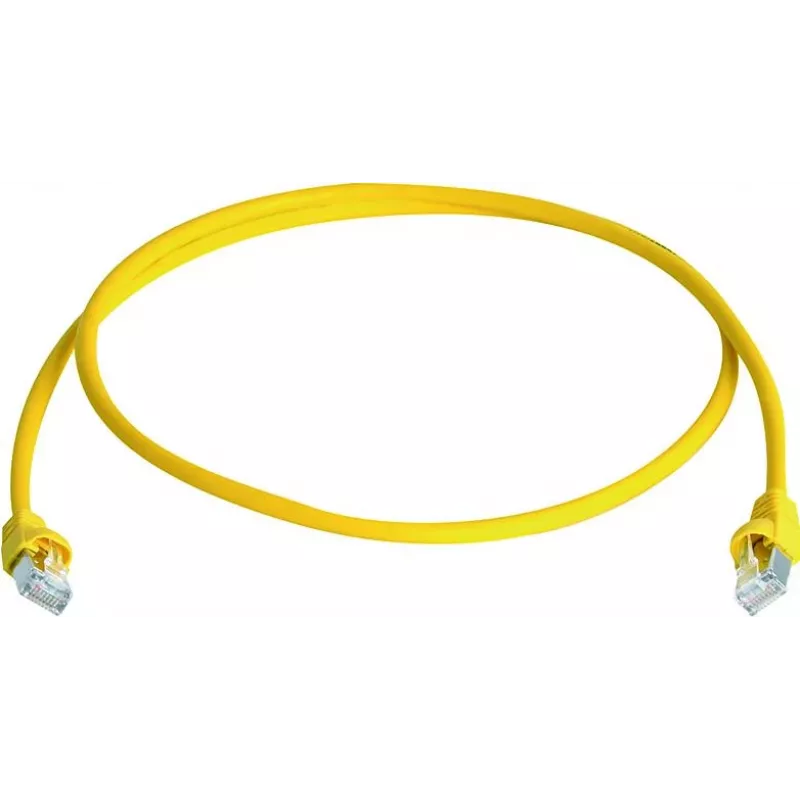 Telegärtner 100028074 Cat6a S/FTP -verkkokaapeli, 5,5 m, keltainen