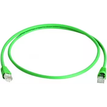 Telegärtner Cat.5e UTP LSZH -verkkokaapeli, RJ45, vihreä, 0,5 m