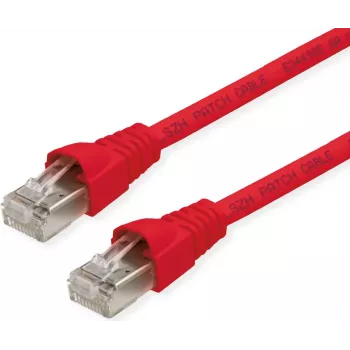 Telegärtner 100008681 Cat6a S/FTP -verkkokaapeli, punainen, 3,5 m