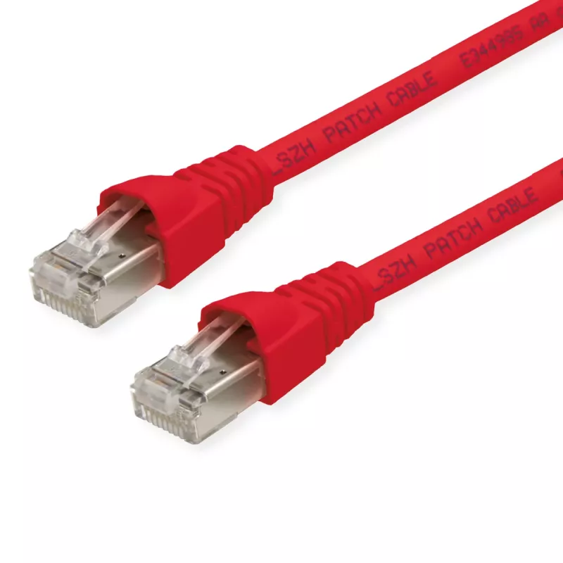 Telegärtner 100008681 Cat6a S/FTP -verkkokaapeli, punainen, 3,5 m