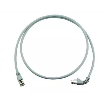 Telegärtner MP8 FS 500 LSZH-2.0 Cat6a S/FTP -verkkokaapeli, RJ45–RJ45, 5 m, harmaa L00001A0199